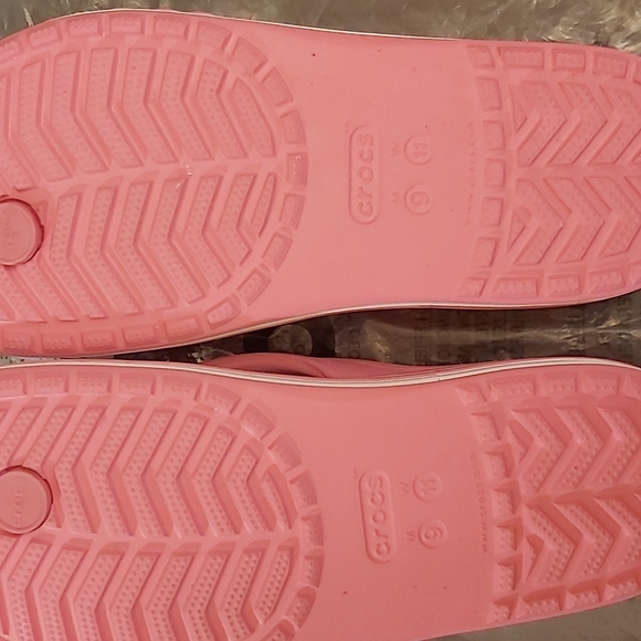 CROCS 11W Hot Pink Lemonade Bayaband Flip -PAYPAL PAYMENT ONLY!!! - Picture 4 of 7